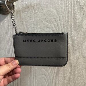 Marc Jacobs Black Card Holder with Chain